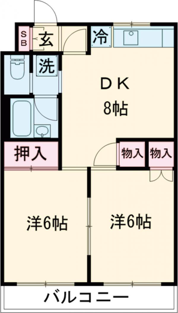 フラワー館の間取り
