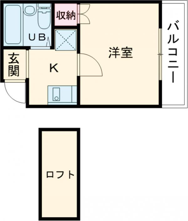 ポポロスタージュ宮前Ⅲの間取り