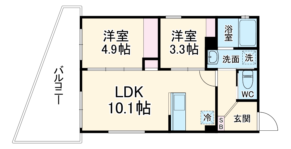 HIBIの間取り