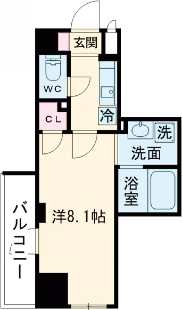 マデリア町田の間取り