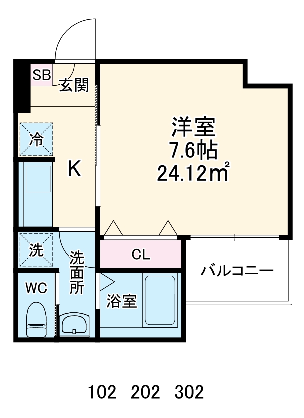 Fiore淵野辺の間取り