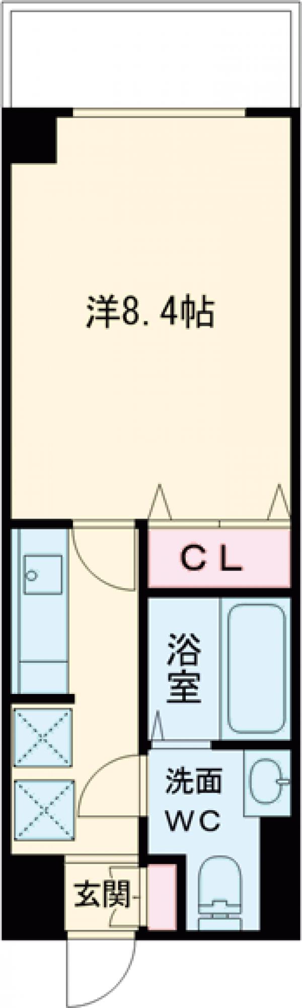 ドミール五反野の間取り