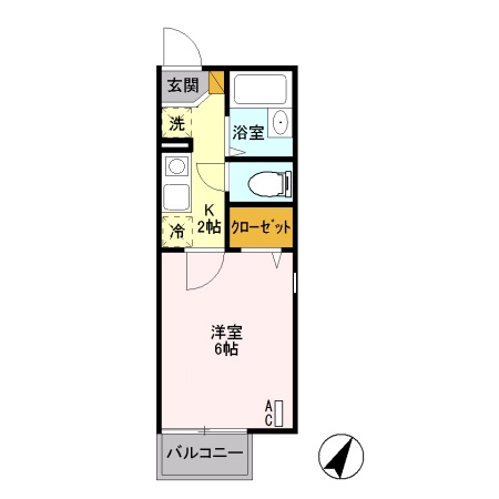 サンコーポの間取り