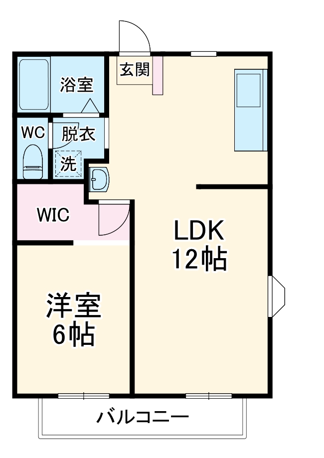 アビタシオンの間取り