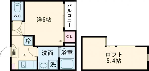 ハーモニーテラス京都太秦の間取り