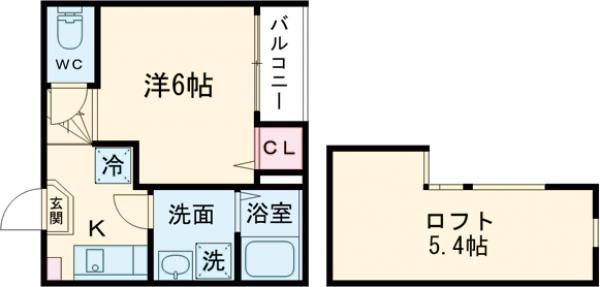 ハーモニーテラス太秦宮ノ前町の間取り