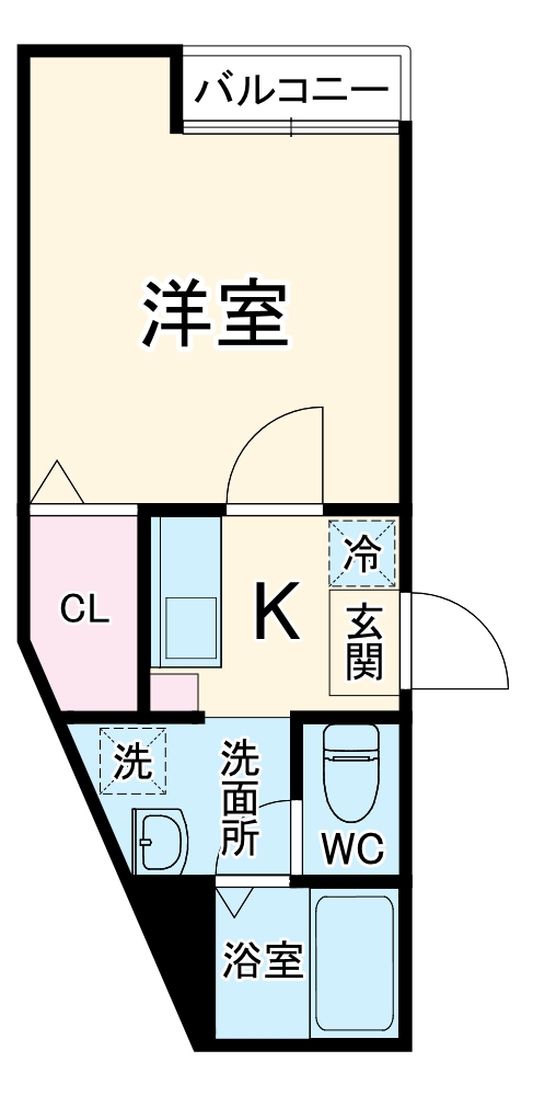 コパン武里の間取り