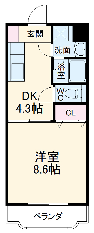 プリムヴェールの間取り