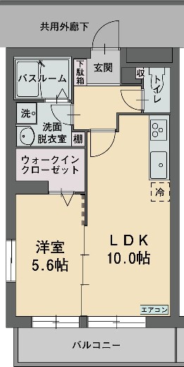 オネスト大和の間取り