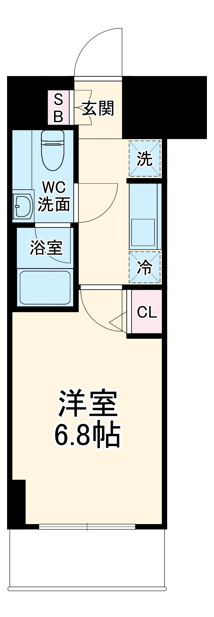 エヌステージジェイアール新白岡駅前の間取り