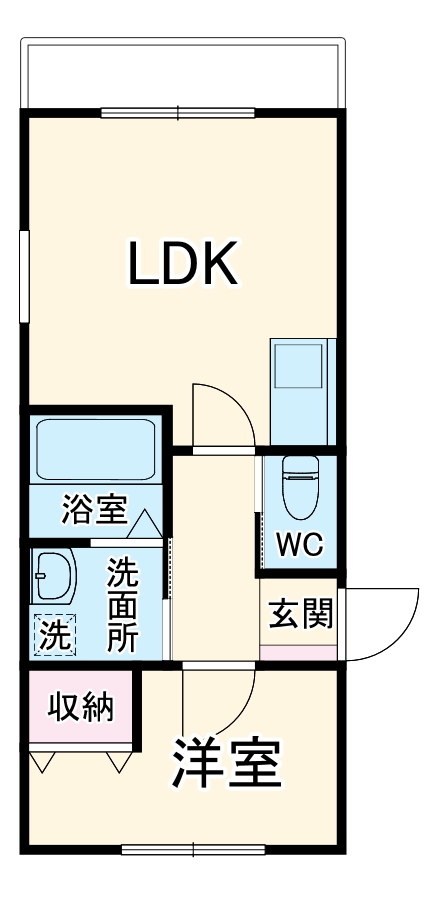 ルストーレ味鋺の間取り