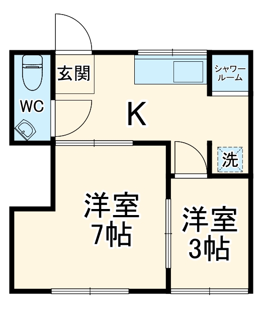 VILLA ANJINの間取り