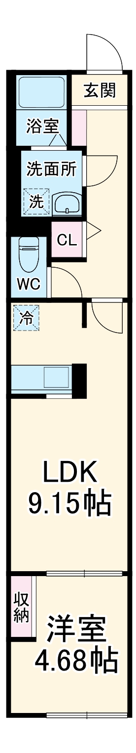 ヤマトヴィレッジパークの間取り