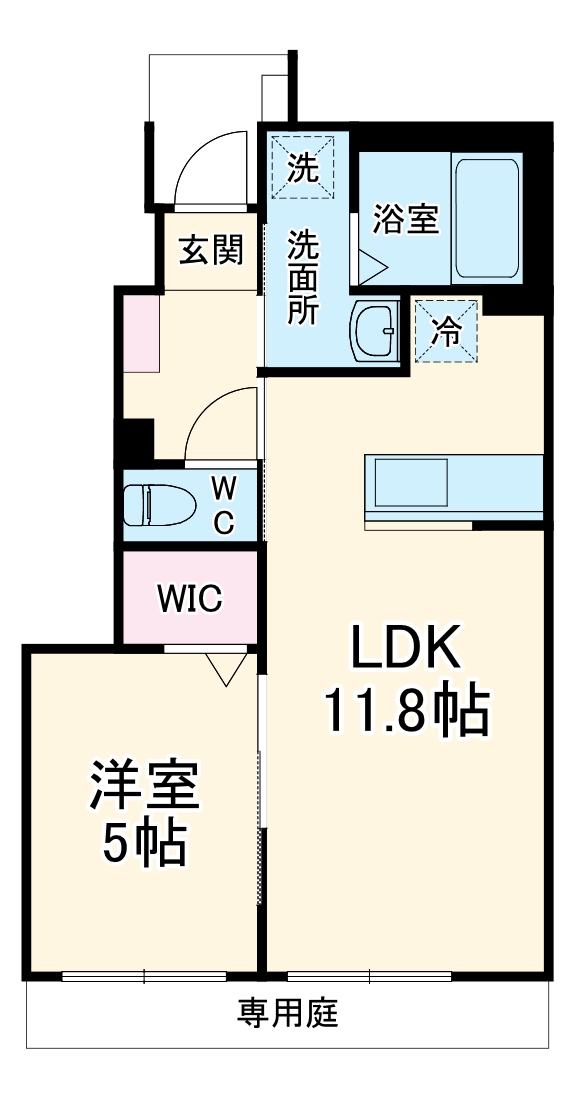 (仮称)サウスヒル藤吉の間取り