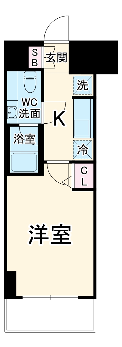 エヌステージジェイアール新白岡駅前の間取り