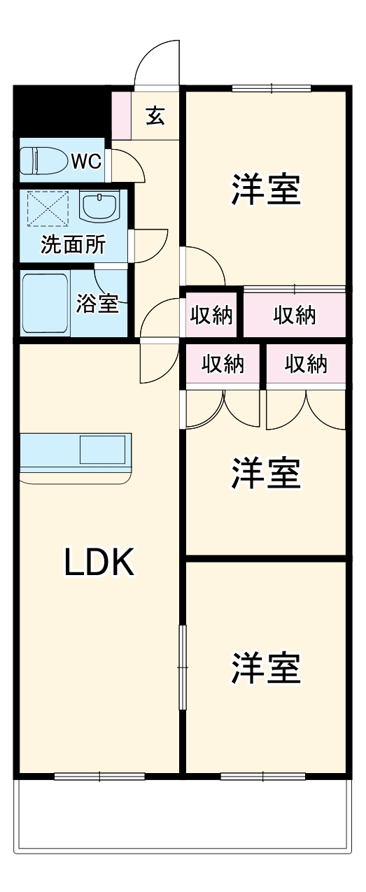 マーキュリーⅢの間取り