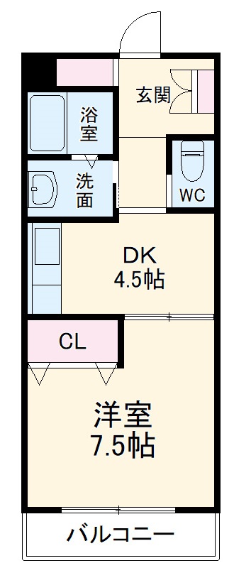 GrowRichビルの間取り