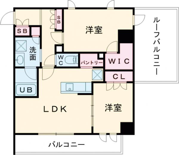 シーズンフラッツ新大塚の間取り