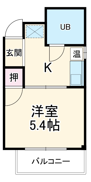 山金ハイツの間取り