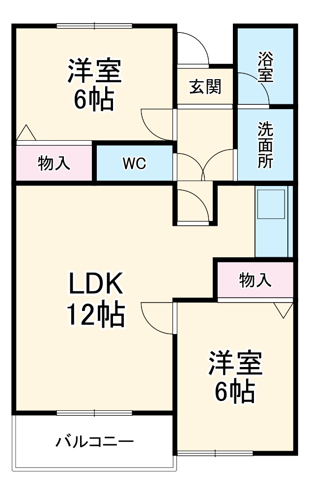 久嶋ハイムの間取り
