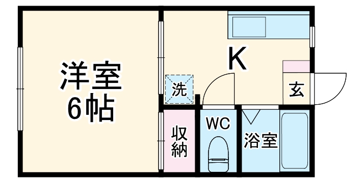 フローラル相模の間取り