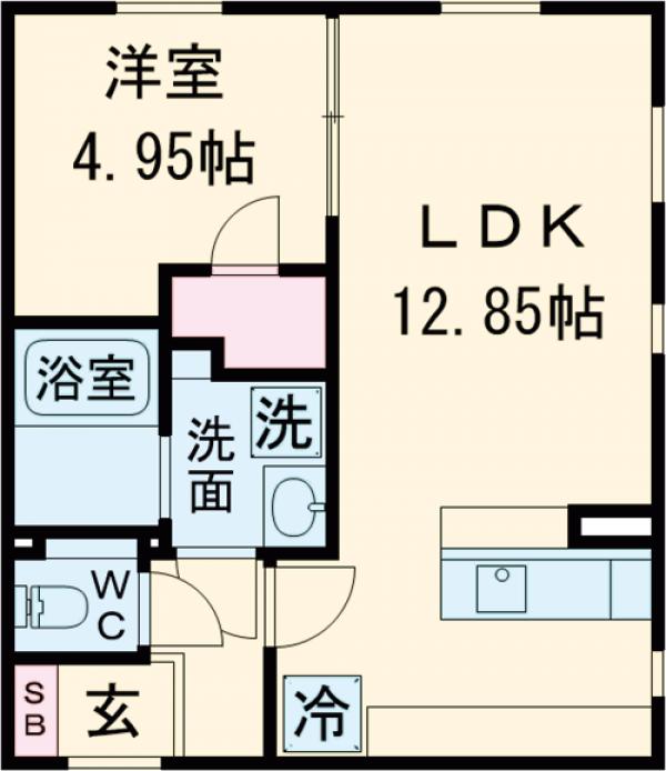 レピュア目黒本町レジデンスの間取り