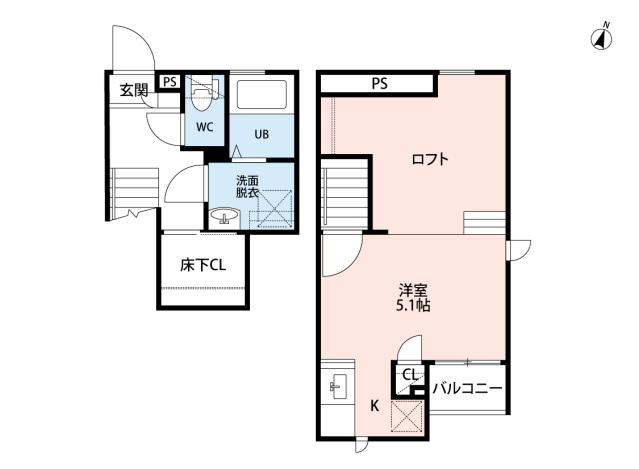 CB原市セレーナの間取り
