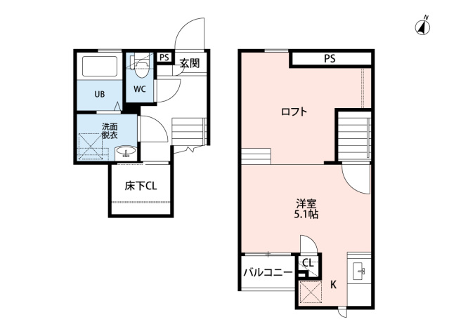 CB原市セレーナの間取り