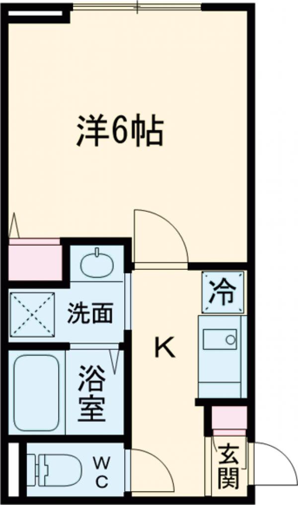ｒｏｂｏｔ　ｈｏｍｅ　梅島・305号室の間取り