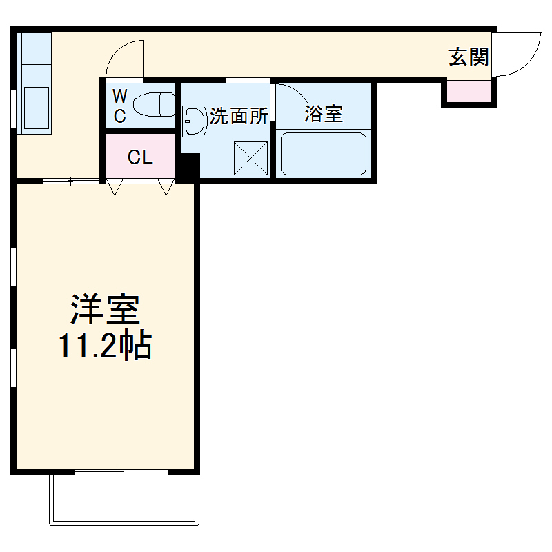 クオリア若宮町の間取り