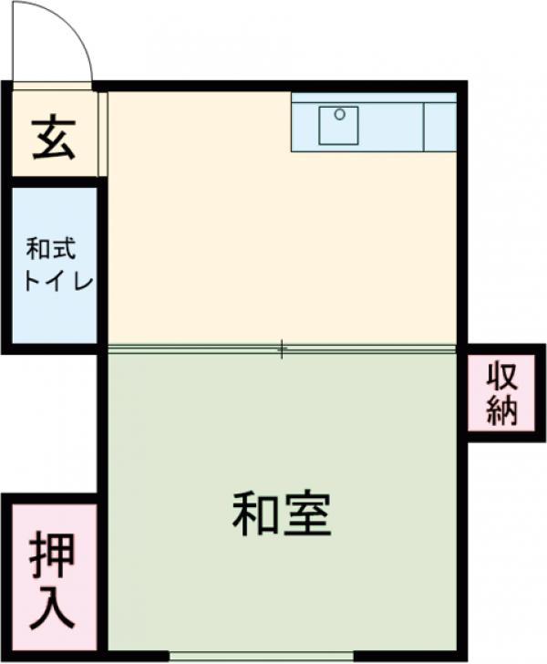 第二藤荘の間取り