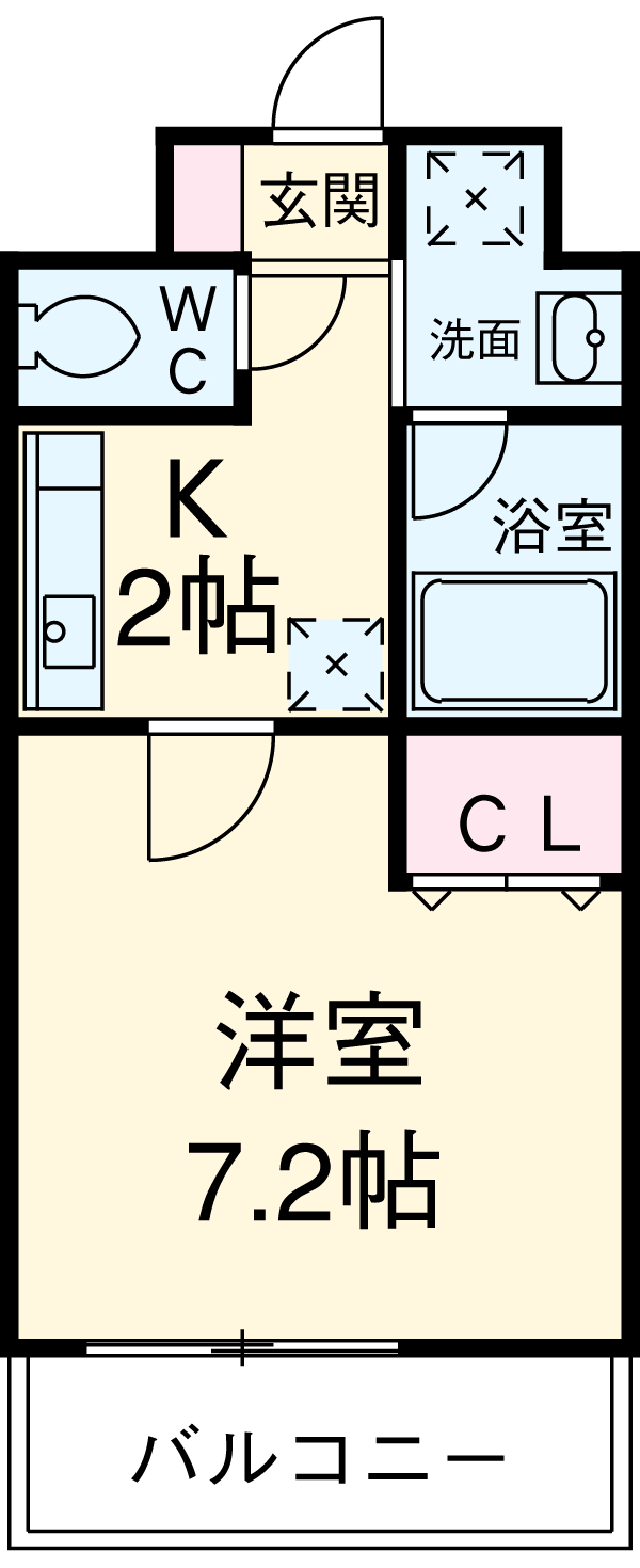 アーデン上社の間取り