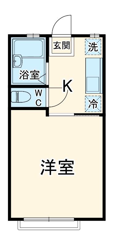 百合ハイムの間取り