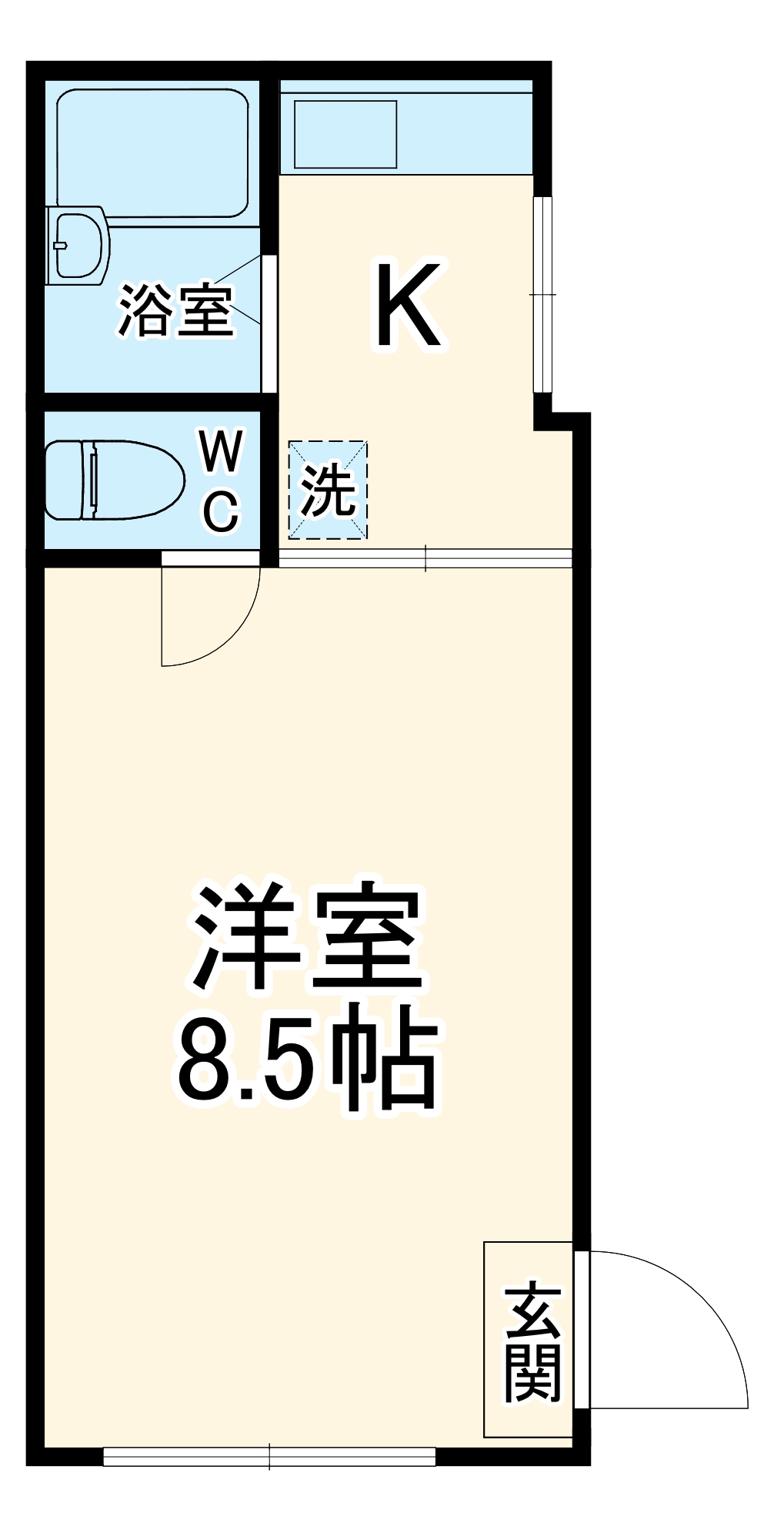 シティ国府台の間取り