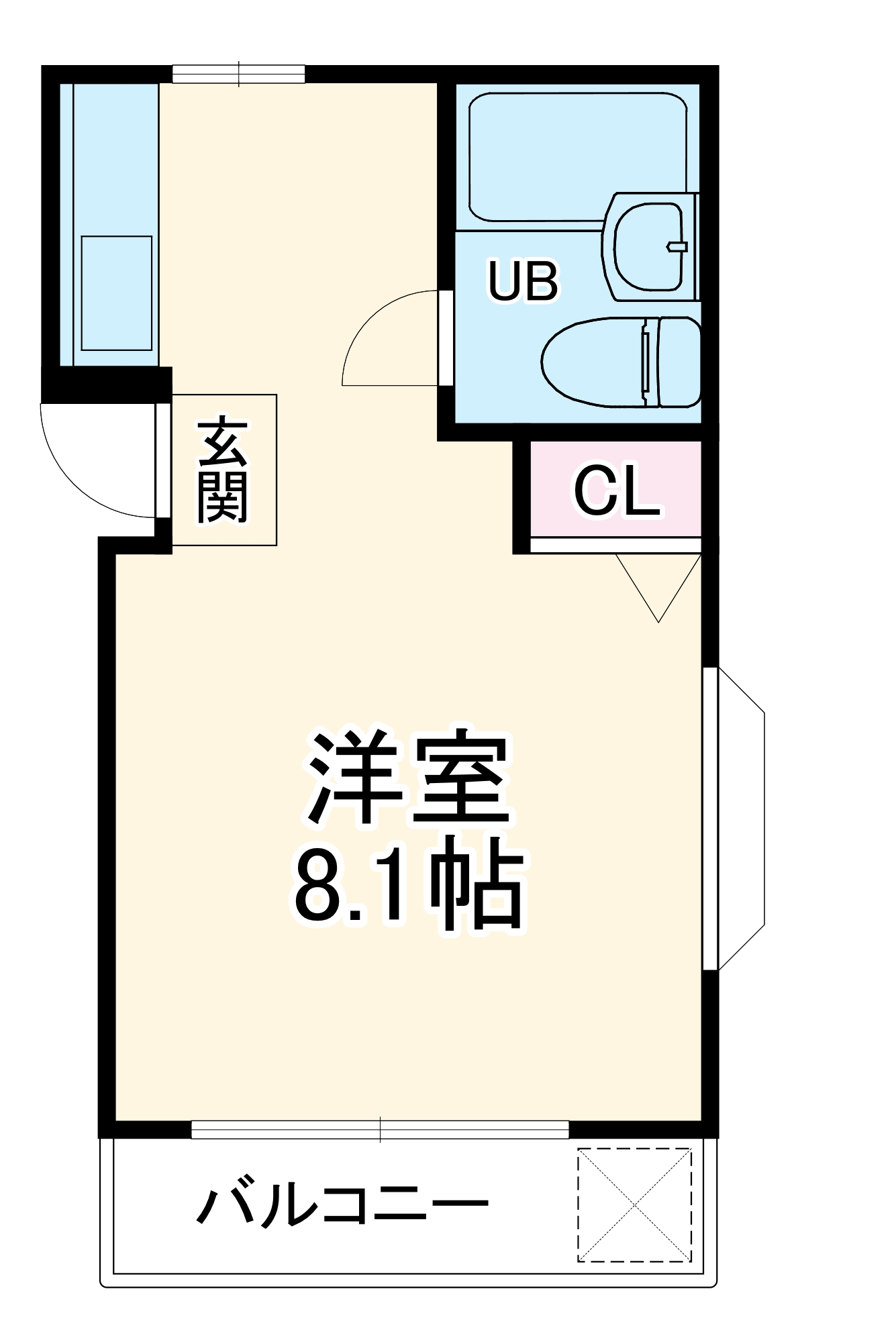 サンプラザ浦安の間取り
