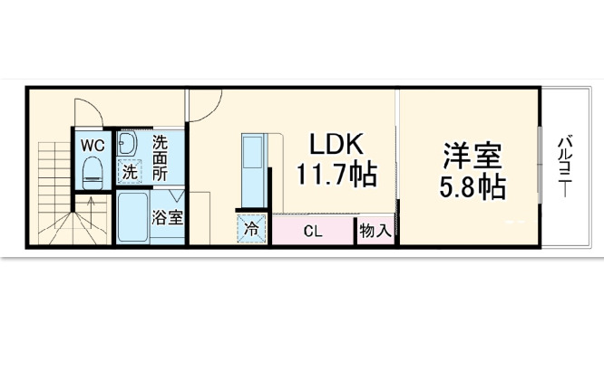 リノア寿の間取り