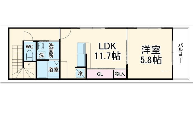 リノア寿の間取り