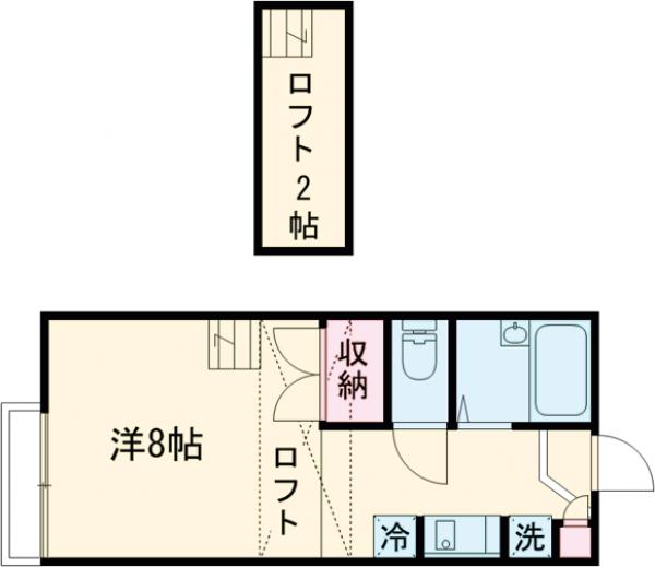 Kビレッジ2の間取り