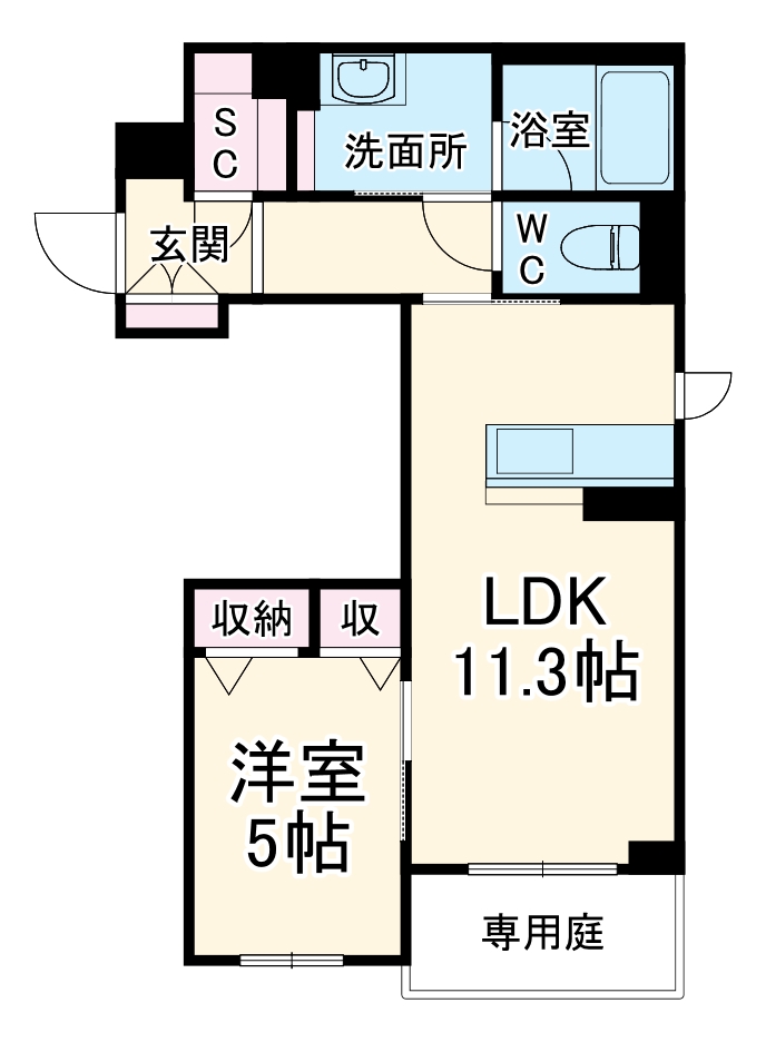 レフィシアの間取り