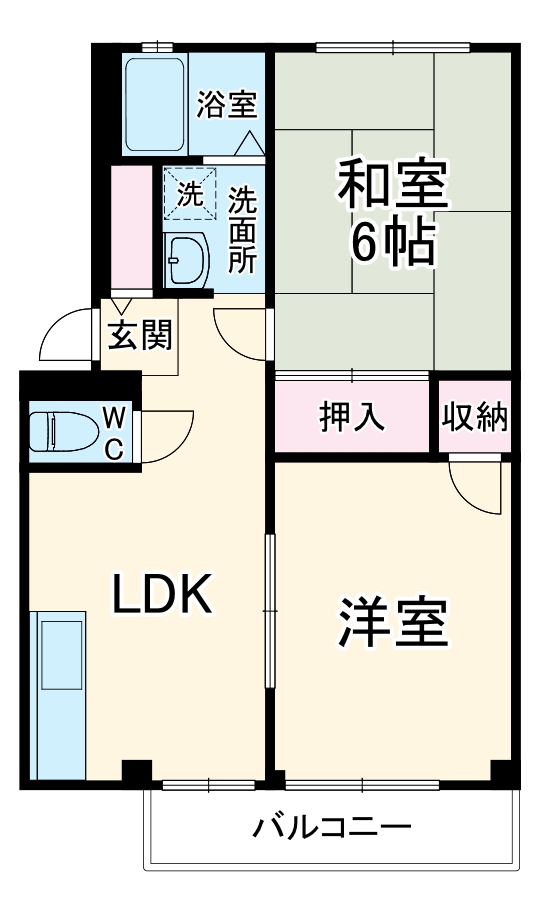 ゆったりPOPO の間取り