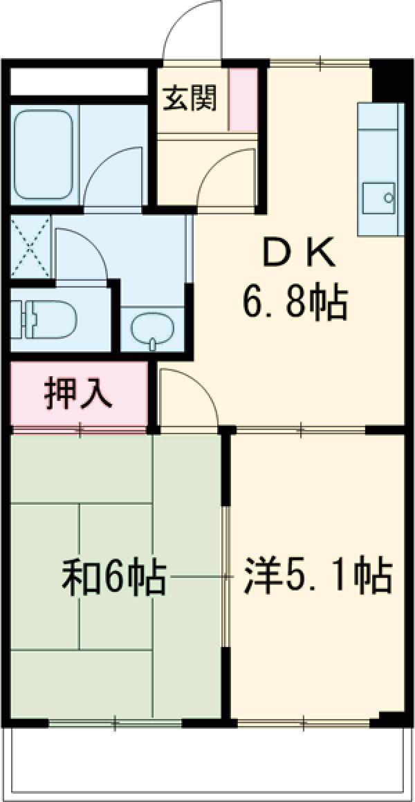ガーデンスクエアの間取り