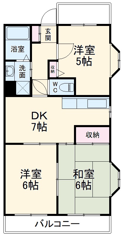 ブリュッヘンパークの間取り