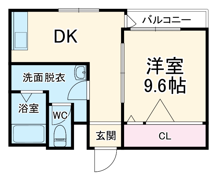 新宿マンションの間取り