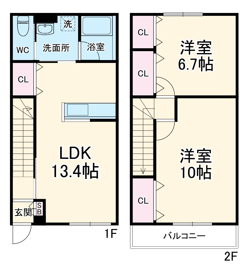 シンデレラパンプキンの間取り