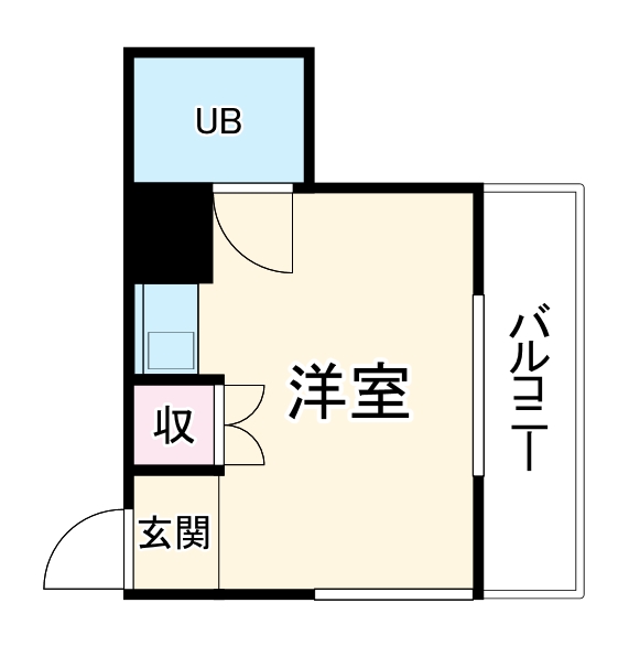 サンメゾン安田・303号室の間取り
