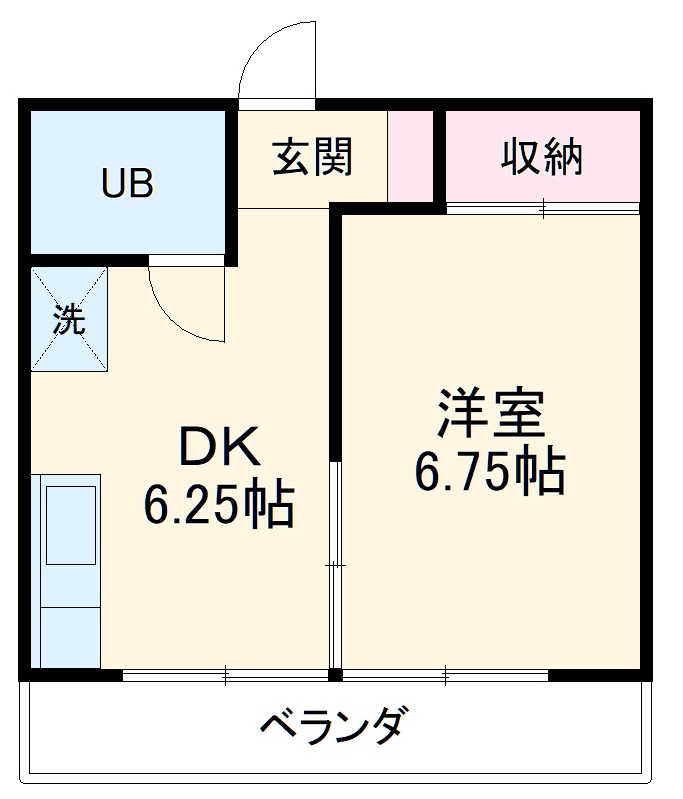 M・Oマンションの間取り