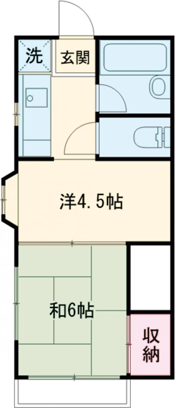Aifort国領の間取り