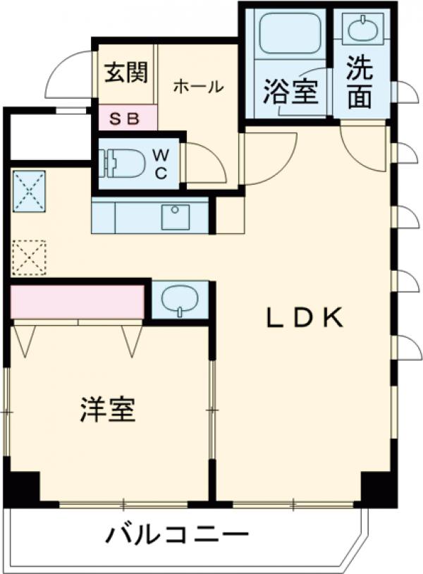 ベルメゾン千歳台の間取り
