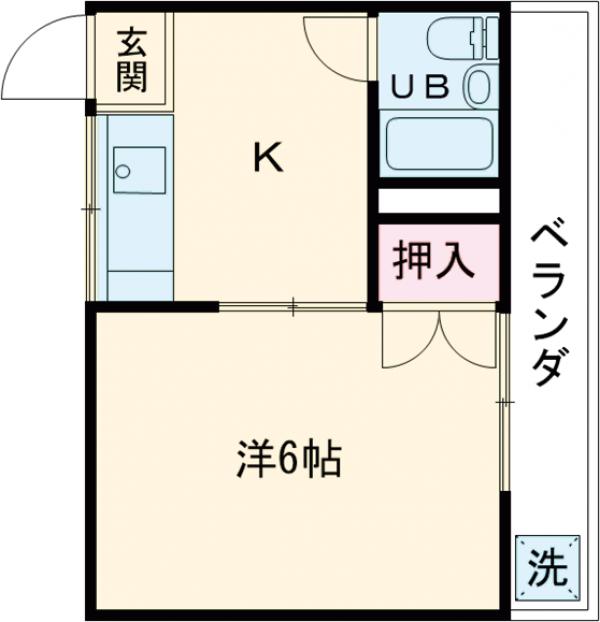 葵ハイツの間取り