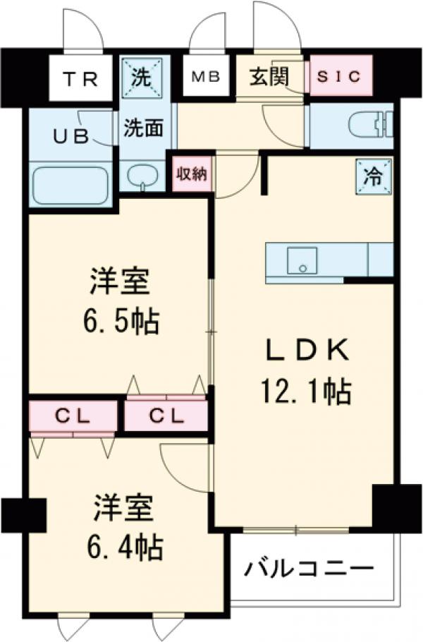 ORSUS志村坂上の間取り